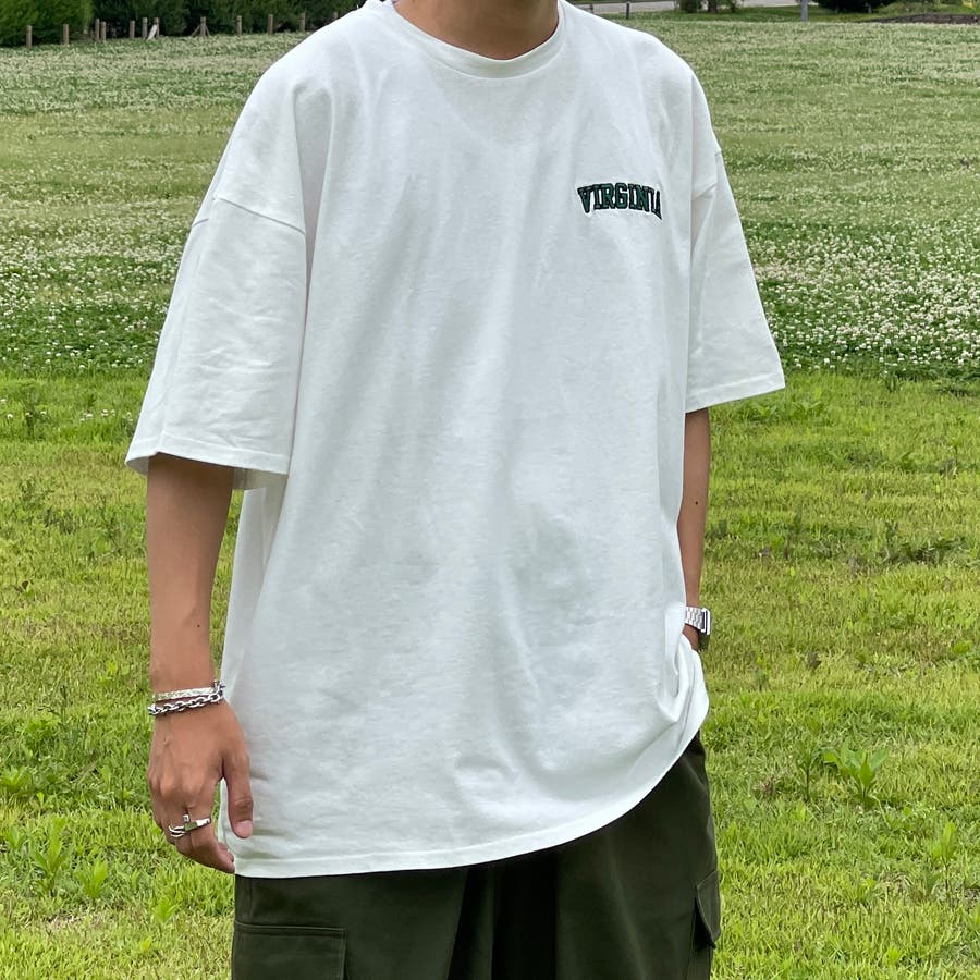 kutir】ワンポイント配色刺繍ロゴビッグTシャツ[品番：KTRW0024065]｜kutir（クティール ）のメンズファッション通販｜SHOPLIST（ショップリスト）