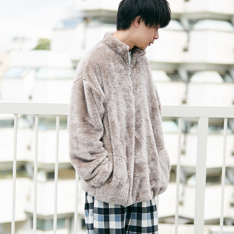 kutir】W boa half zip / ダブルボアハーフジップトップス[品番