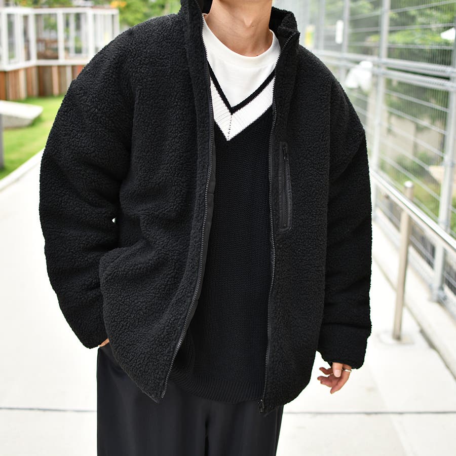 kutir】youtuberげんじさん紹介商品 リバーシブルボアジャケット kutir】youtuberげんじさん紹介商品 リバーシブルボアジャケット