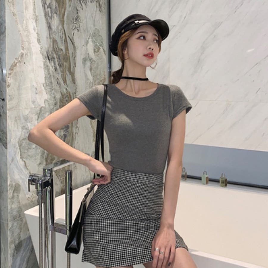 Girlydoll シンプルｔシャツ 春夏商品 韓国ファッション 品番 Zj Girly Doll ガーリードール のレディースファッション通販 Shoplist ショップリスト