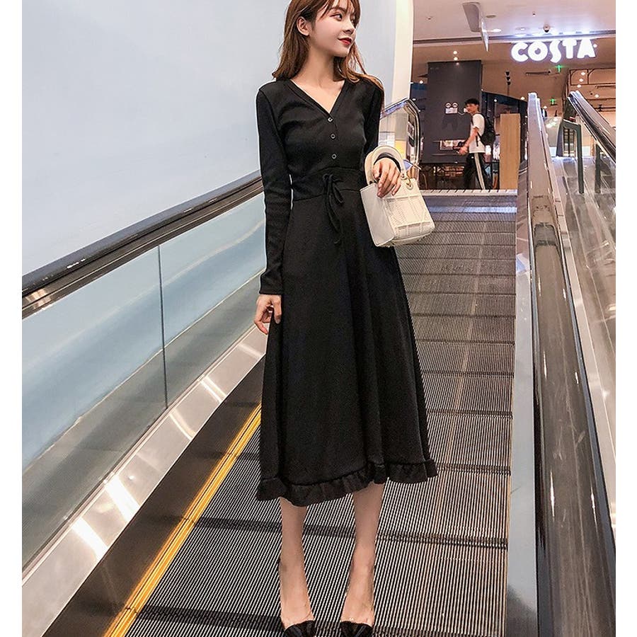 裾フリルワンピース 品番 Zj Girly Doll ガーリードール のレディースファッション通販 Shoplist ショップリスト