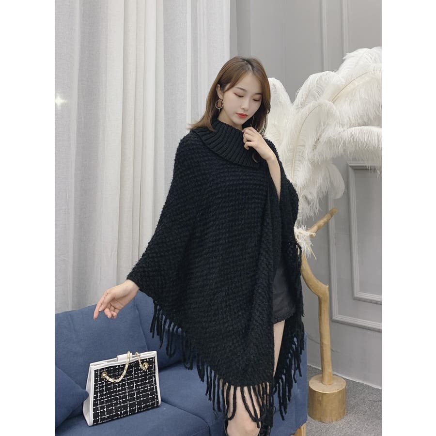 ポンチョ 韓国ファッション 品番 Zj Girly Doll ガーリードール のレディースファッション 通販 Shoplist ショップリスト