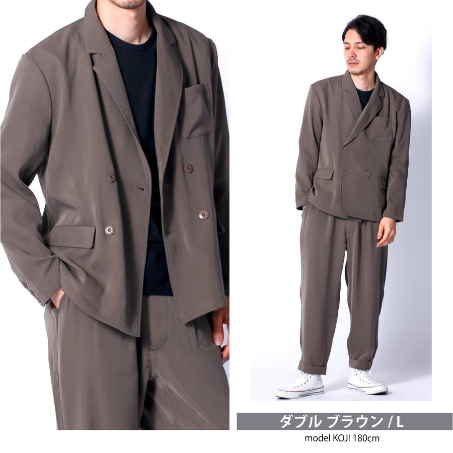 EPHEMERAL テーラードセットアップ シャギーテーラードジャケット[セットアップ可能]