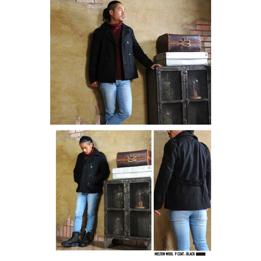 ピーコート Pコート メンズ 品番 Nflm Enjouemen エンジョウメン のメンズ ファッション通販 Shoplist ショップリスト