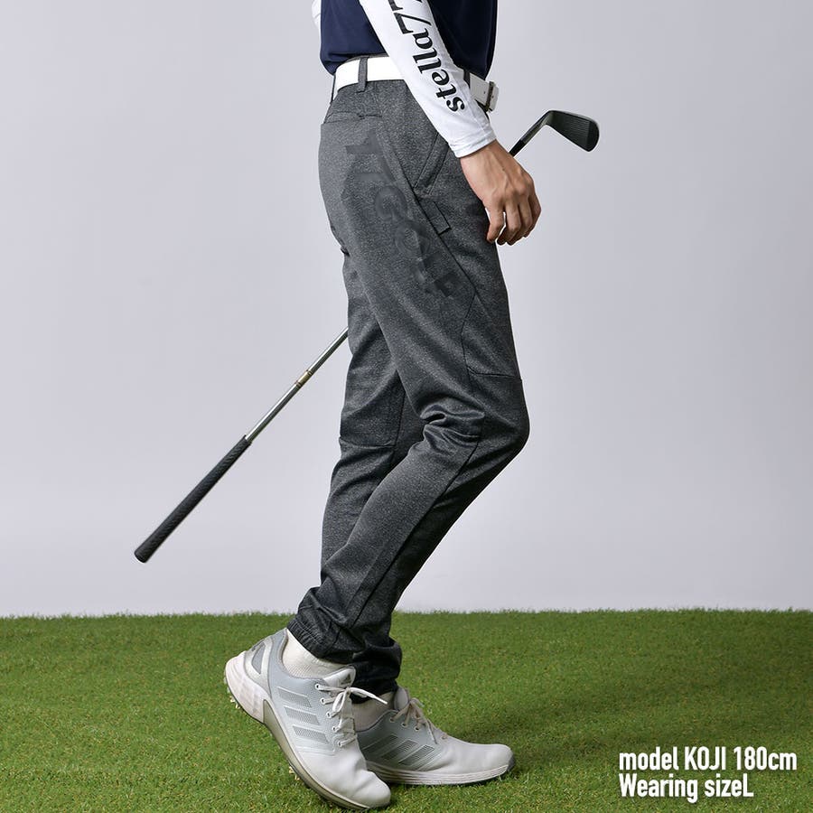 STELLA77GOLF】ダンボールニットゴルフ切替ロングパンツ [品番：NFLM0000280]｜ENJOUEMEN（エンジョウメン）のメンズファッション通販｜SHOPLIST（ショップリスト）