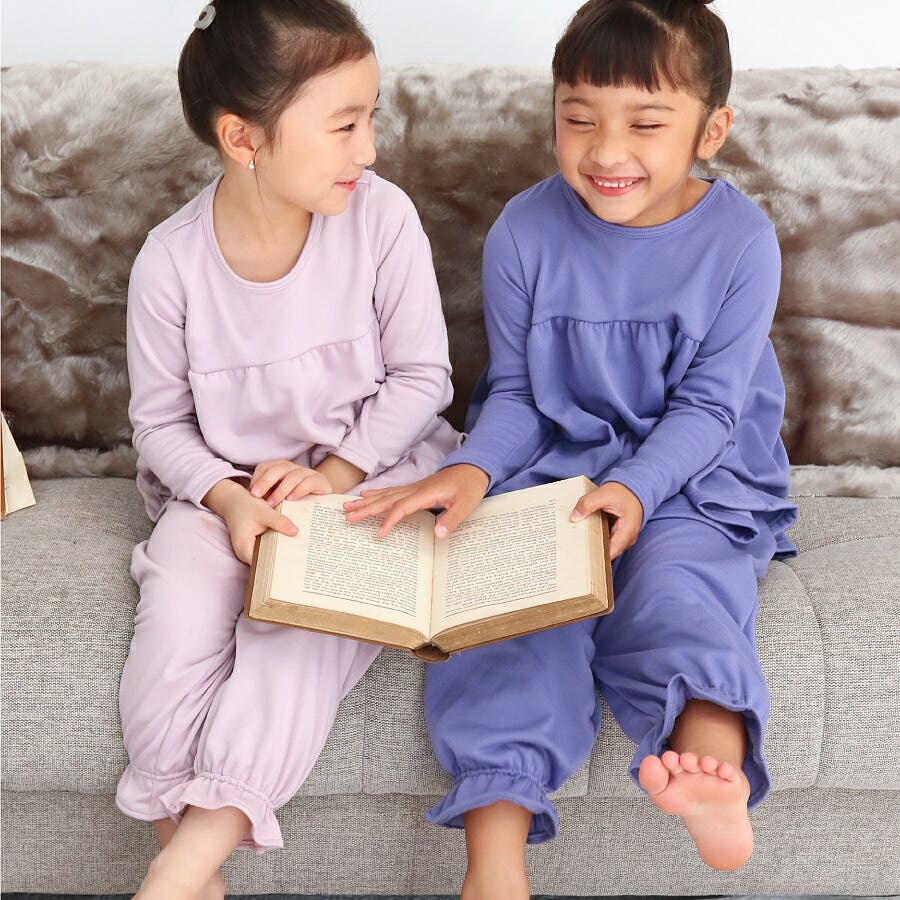 裏起毛のあったかパジャマ 子供服 evercloset[品番：MRHK0000367