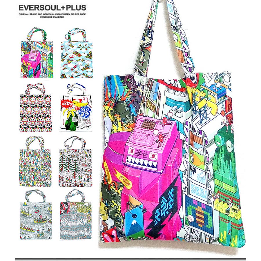 トートバッグ エコバッグ キャンバス 品番 Eu Eversoul エバーソウル のメンズファッション通販 Shoplist ショップリスト