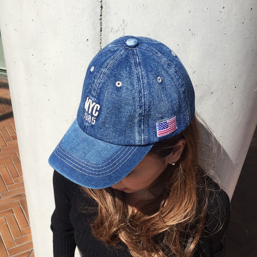Nyc1985デニムキャップ 帽子 野球帽 品番 Faca Facion ファシオン のレディースファッション通販 Shoplist ショップリスト