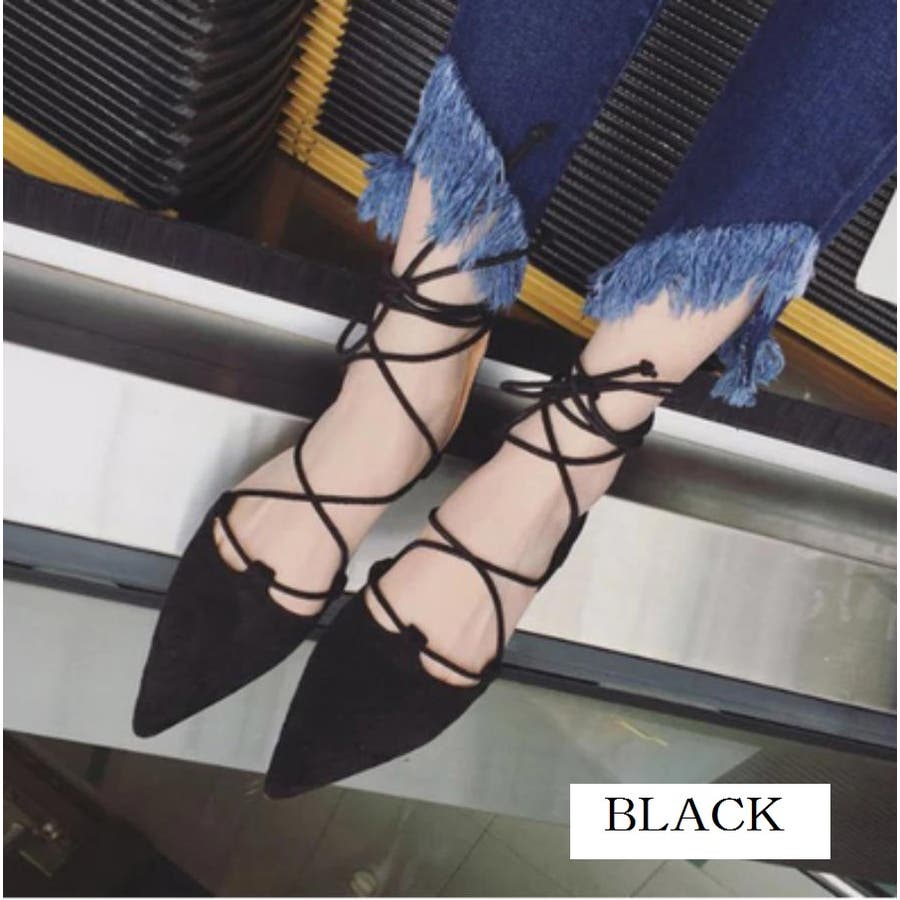 スエード素材レースアップシューズ ポインテッドトゥ 編み上げ 品番 Fsbw Fashion Box ファッションボックス のレディースファッション通販 Shoplist ショップリスト