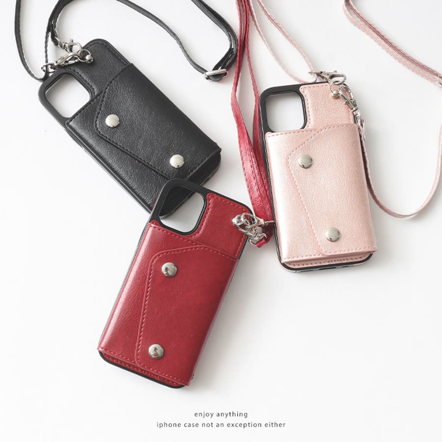 ストラップ付 Iphoneケース Iphone12mini 品番 Ft Fashion Letter ファッションレター のレディースファッション通販 Shoplist ショップリスト