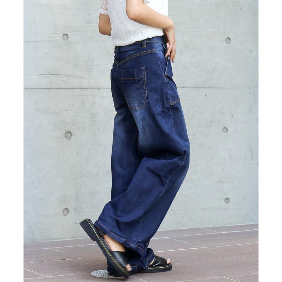 ツイル デニム ベイカーパンツ 品番 Ft Fashion Letter ファッションレター のレディースファッション通販 Shoplist ショップリスト