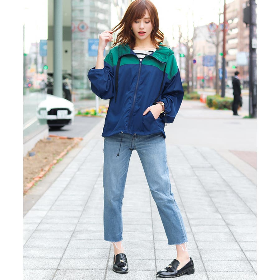19ss 配色が大人可愛い レディースマウンテンパーカー マンパ 品番 Ft Fashion Letter ファッションレター のレディースファッション通販 Shoplist ショップリスト