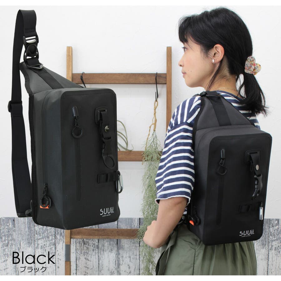 防水 SUUiiスイー 縦型ボディバッグ[品番：ED000002100]｜firstsight