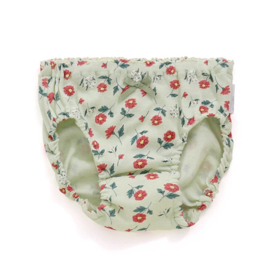 シャルボン　フラワー柄ショーツ 特盛ブラ]シャルマンノワールヒモショーツ: 下着・インナー | チュチュ