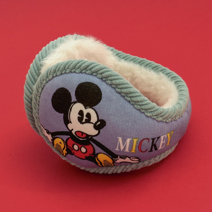 ディズニー 耳あて イヤーマフ ディズニー ミッキー イヤーマフ 耳あて ヒョウ柄 - メルカリ