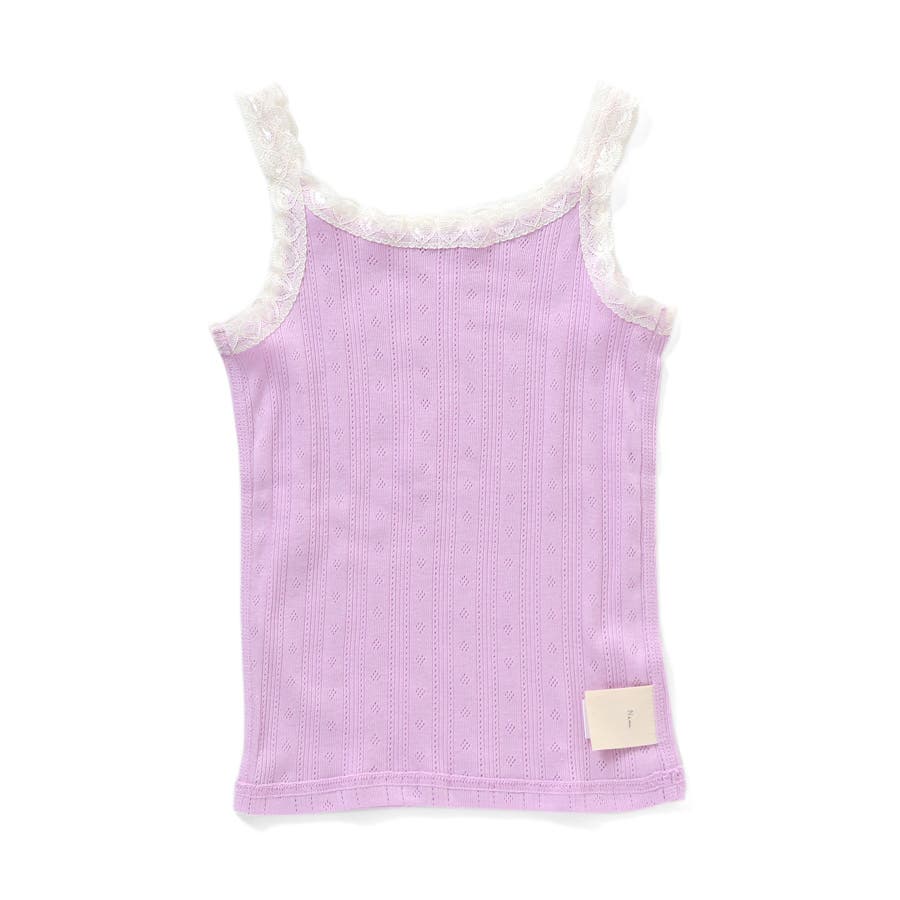 GIRLS針抜きレースキャミソール[品番：FOKK0011448]｜F.O.Online Store
