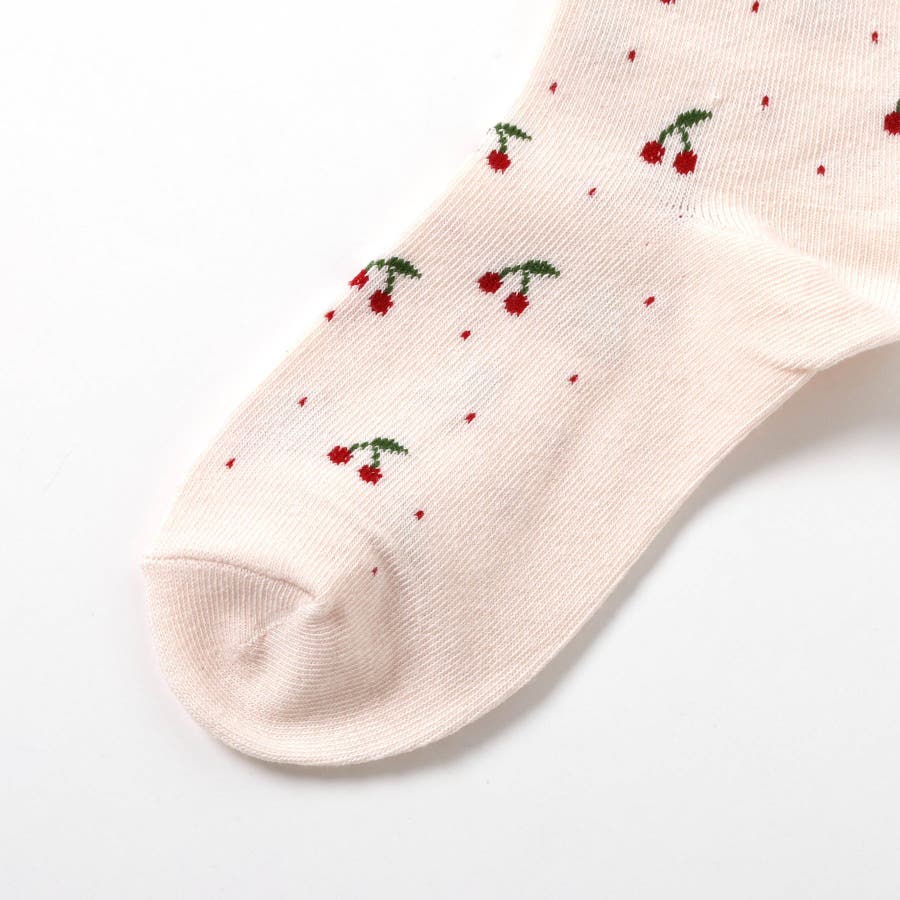 poter love様❤️専用　背景ボード　ブラック　地下室ＸＯＺ　ブライス お花・ハート・さくらんぼ柄ソックス[品番：FOKK0021429]｜F.O.Online