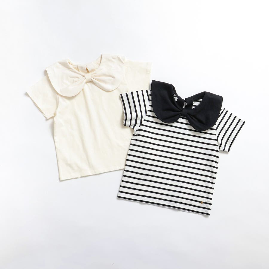 リボンカラーTシャツ[品番：FOKK0020237]｜F.O.Online Store