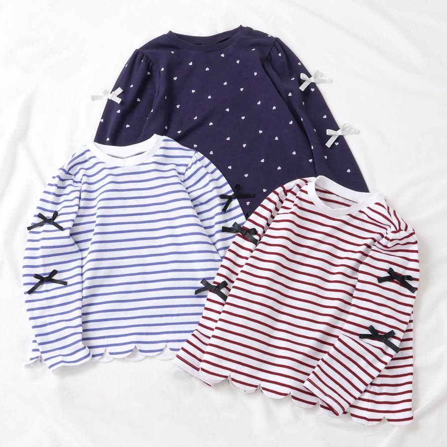 スカラップリボンTシャツ[品番：FOKK0020422]｜F.O.Online Store