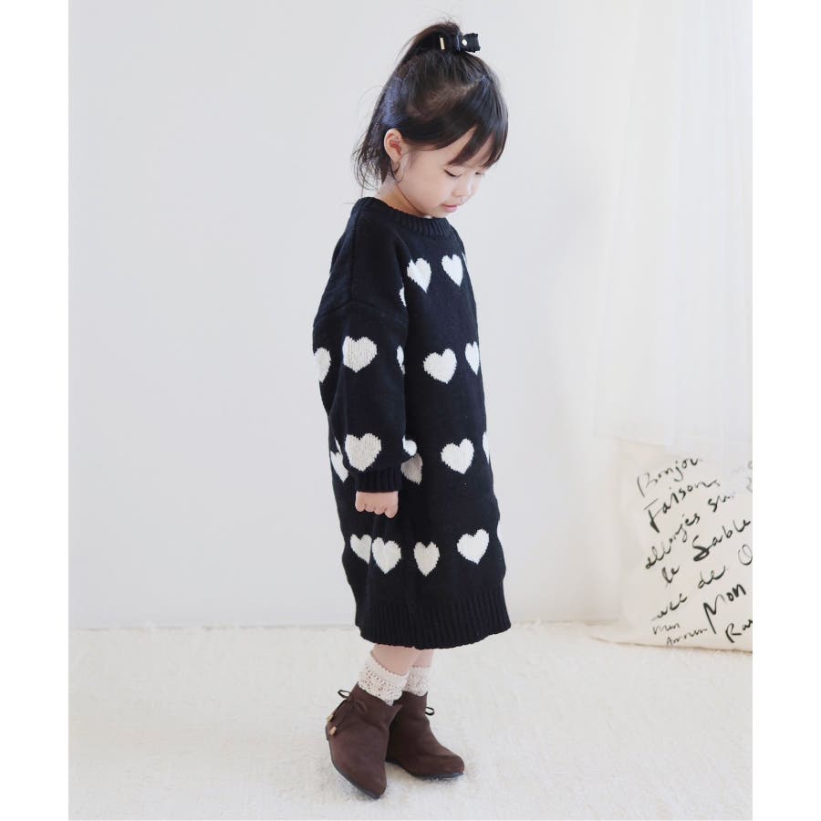 WEB限定 ハートニットワンピース[品番：FOKK0020925]｜F.O.Online