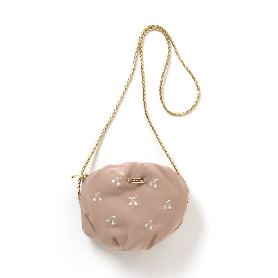 さくらんぼ刺繍ポシェット[品番：FOKK0006856]｜F.O.Online