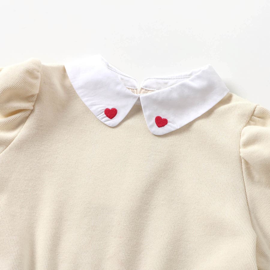 リンク】ハート刺繍チェックドッキングワンピース[品番 リンク】ハート刺繍チェックドッキングワンピース[品番