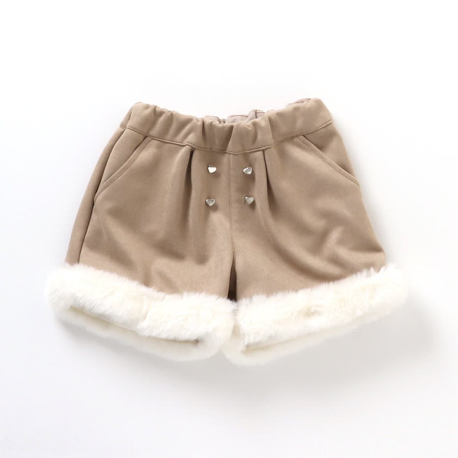 ファー付きショートパンツ ショート丈[品番：FOKK0018058]｜F.O.Online