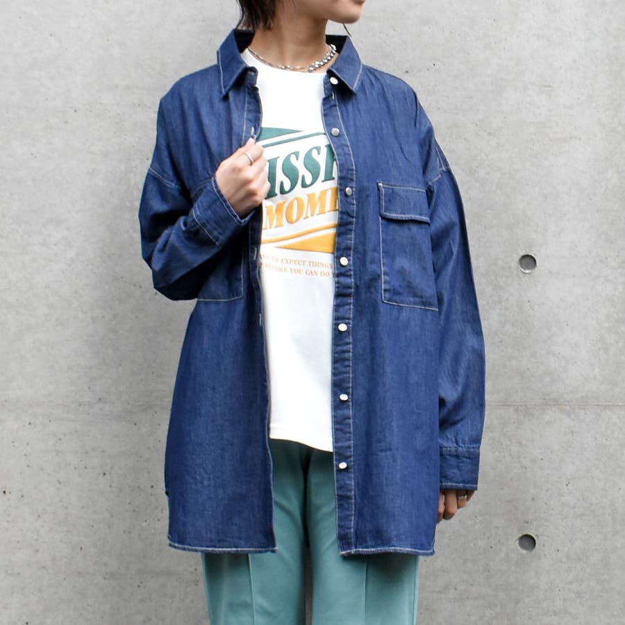 JOURNEY SHIRT JACKET color : INDIGO ライトオンスデニムでつく