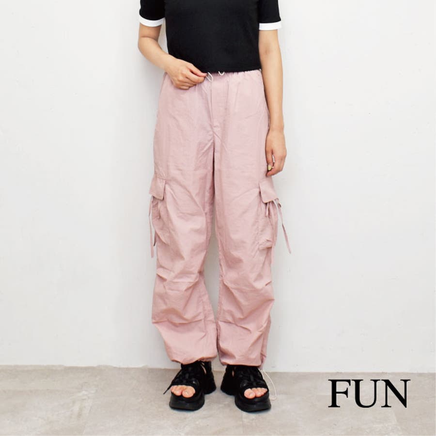 リボンカーゴパンツ[品番：TRNW0001194]｜FUN（ファン）｜レディース
