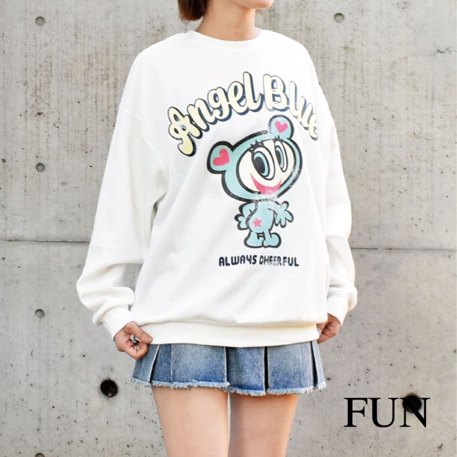 ANGELBLUEトレーナー[品番：TRNW0001526]｜FUN（ファン）の