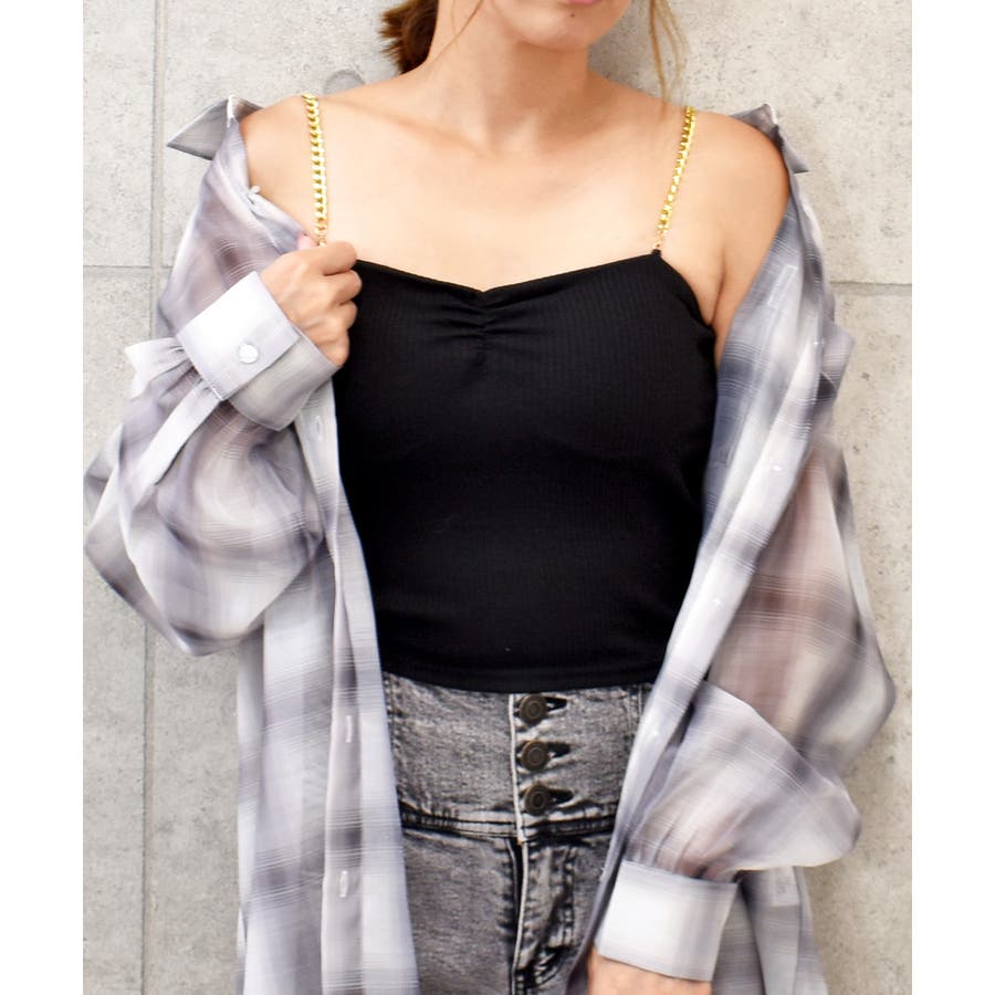 チェーンストラップキャミ[品番：TRNW0001829]｜FUN（ファン）の