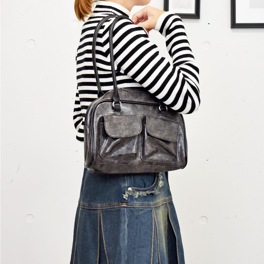 Retro A5 Wooden Artist travel bag - Trendy Shoulder travel