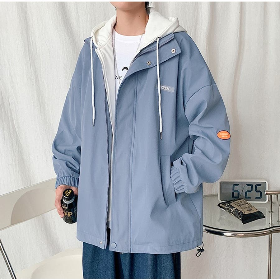 Zip Up Hoodie Layered Jacket[品番：FI000008548]｜AVENT