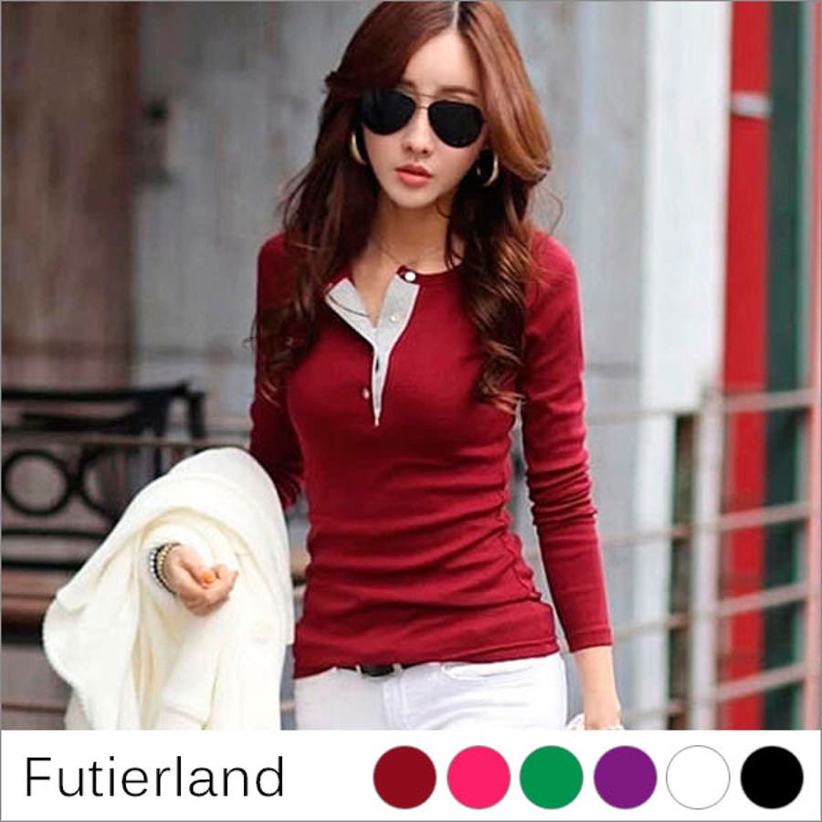 レディース 長袖 カットソー 品番 Fi Futier Land フューティアランド のレディース ファッション通販 Shoplist ショップリスト