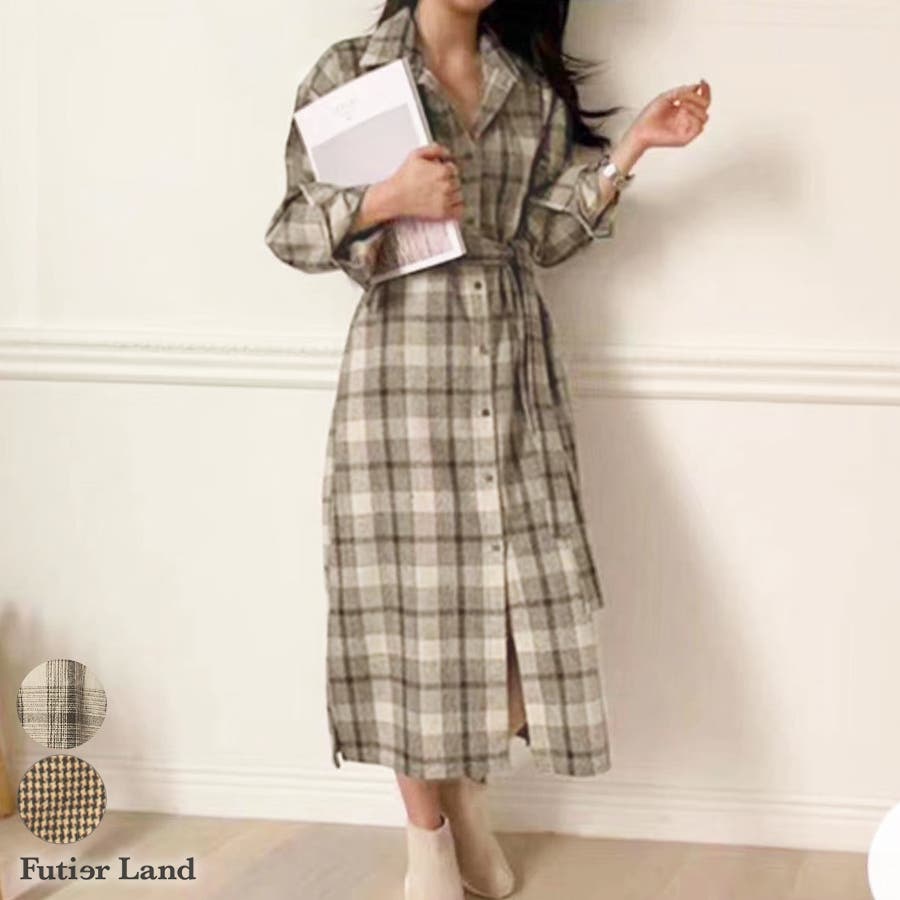 残りわずか 在庫限り超価格 199 Tシャツ ワンピース 緑系 チェックスカート 2段ワンピース 好評継続中 Joehill Nl