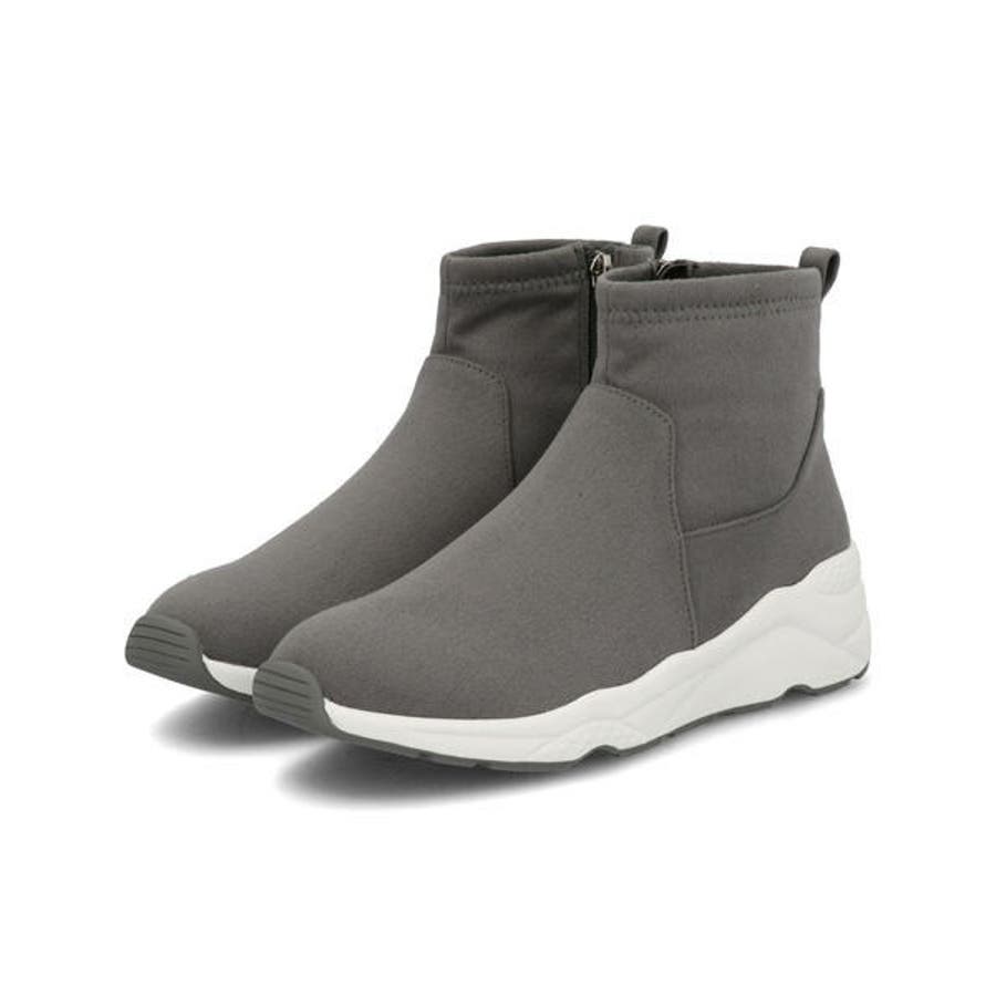 Lsmr レスモア レディース スニーカーブーツ 4705 グレー 品番 Ases Asbee アスビー のレディース ファッション通販 Shoplist ショップリスト