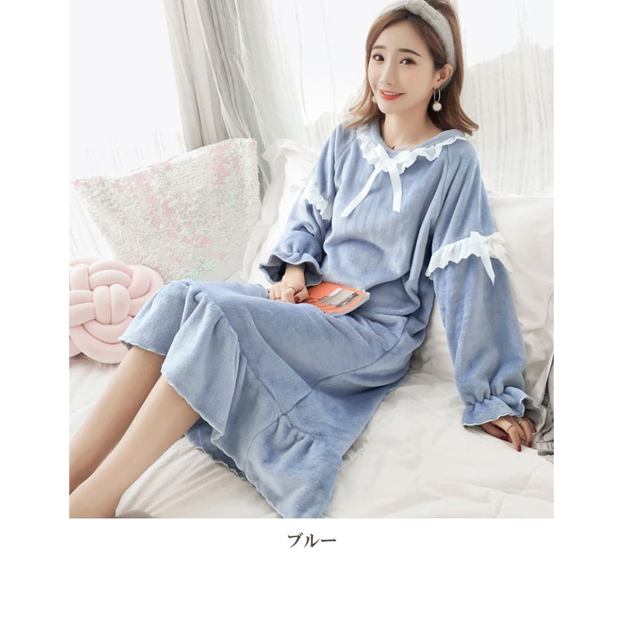 もこもこ ワンピース パジャマ 品番 Wbaw Gain Mart ゲインマート のレディースファッション通販 Shoplist ショップリスト