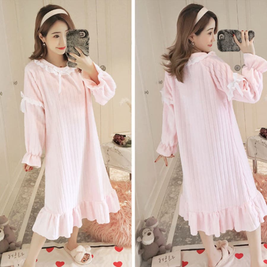 もこもこ ワンピース パジャマ 品番 Wbaw Gain Mart ゲインマート のレディースファッション通販 Shoplist ショップリスト