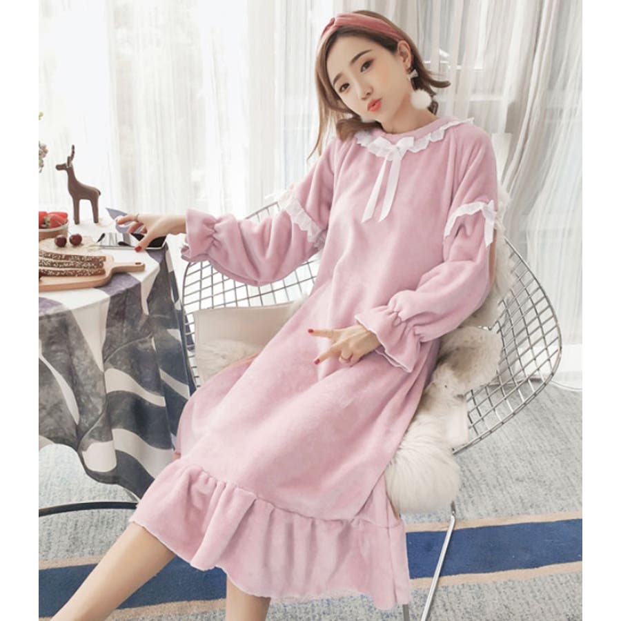 もこもこ ワンピース パジャマ 品番 Wbaw Gain Mart ゲインマート のレディースファッション通販 Shoplist ショップリスト