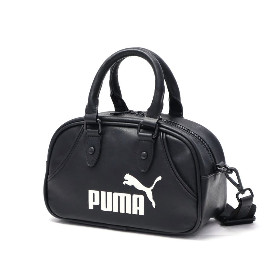90s プーマ　PUMA ボストンバック　エナメル　レトロ　オールドプーマ　黒 90s プーマ PUMA ボストンバック エナメル レトロ オールド