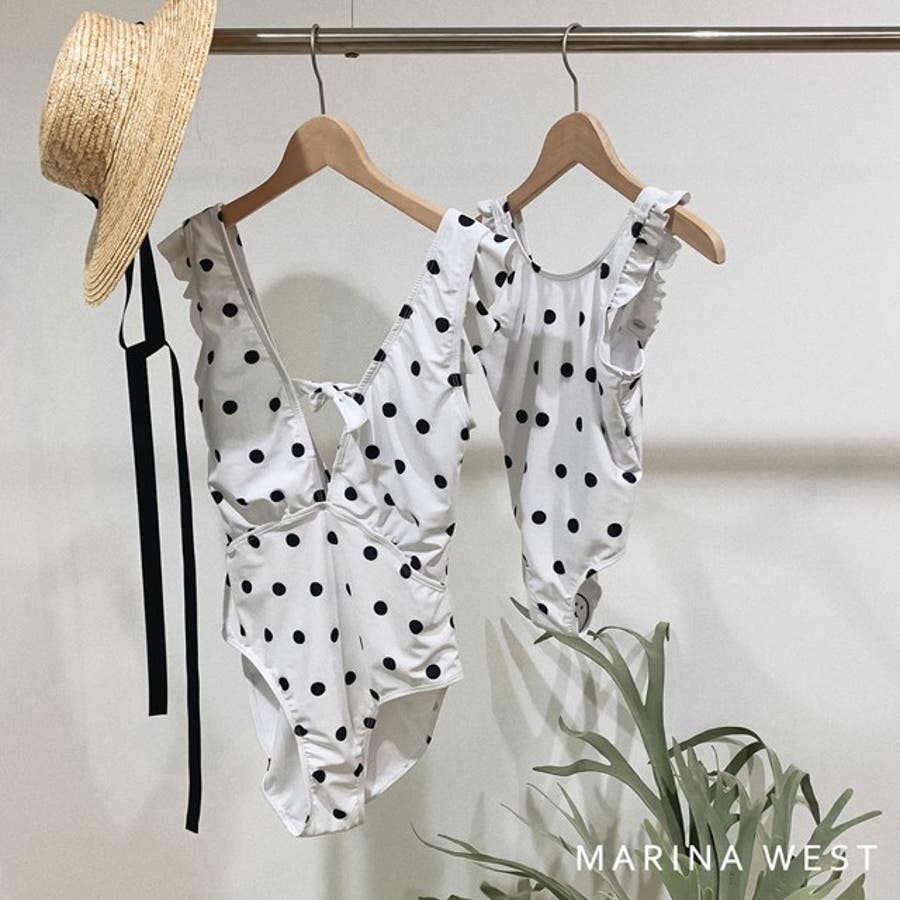 親子ペアで着れる 大人サイズのmarinawesドット柄ワンピース 水着 品番 Gs Re Edit リエディ のレディースファッション通販 Shoplist ショップリスト