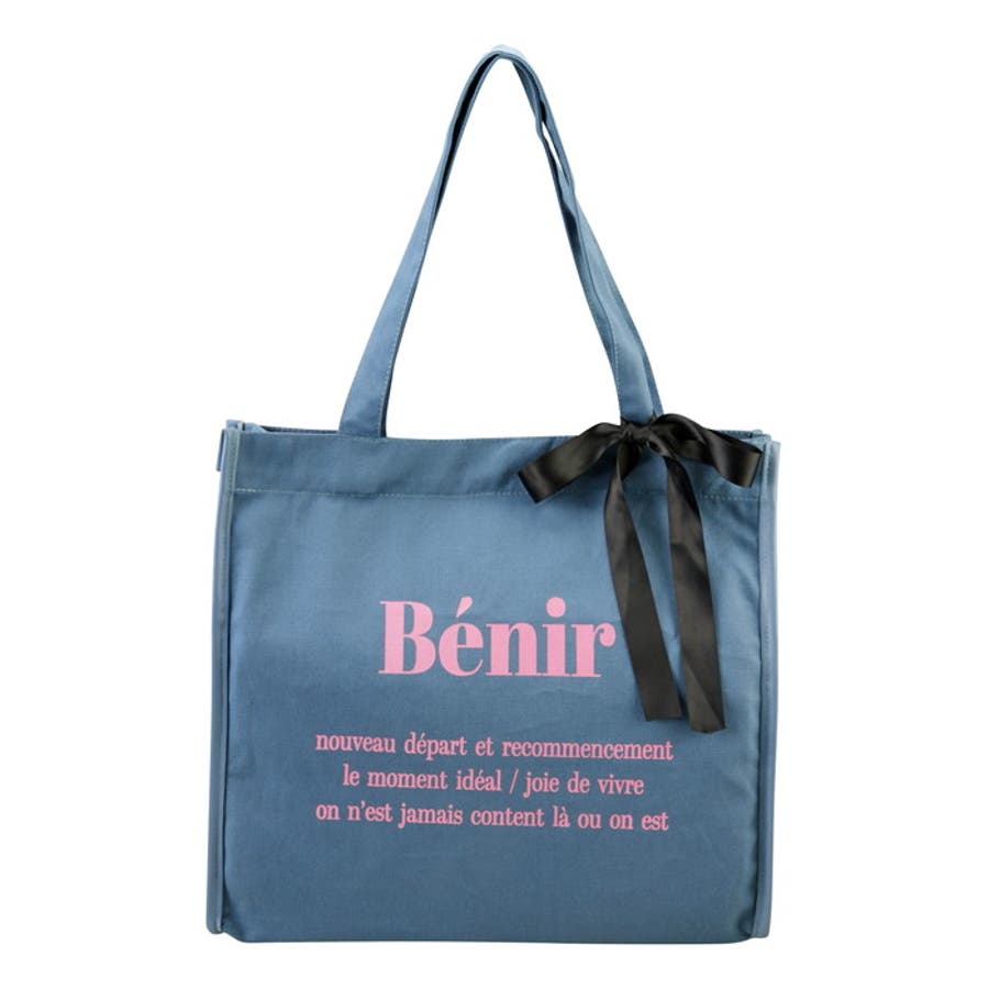 リボン付キャンバストートバッグ[品番：GERW0000082]｜GeeRA