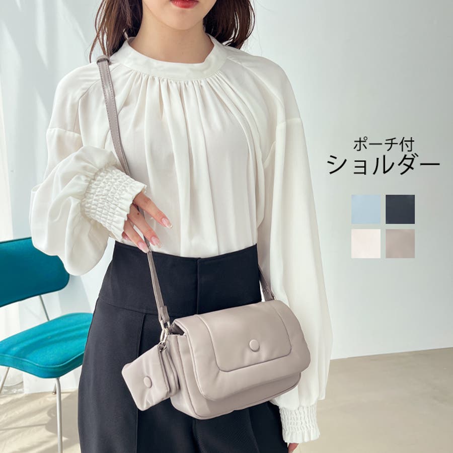 ポーチ付ぷくぷくバッグ[品番：GERW0010482]｜GeeRA（ジーラ）の