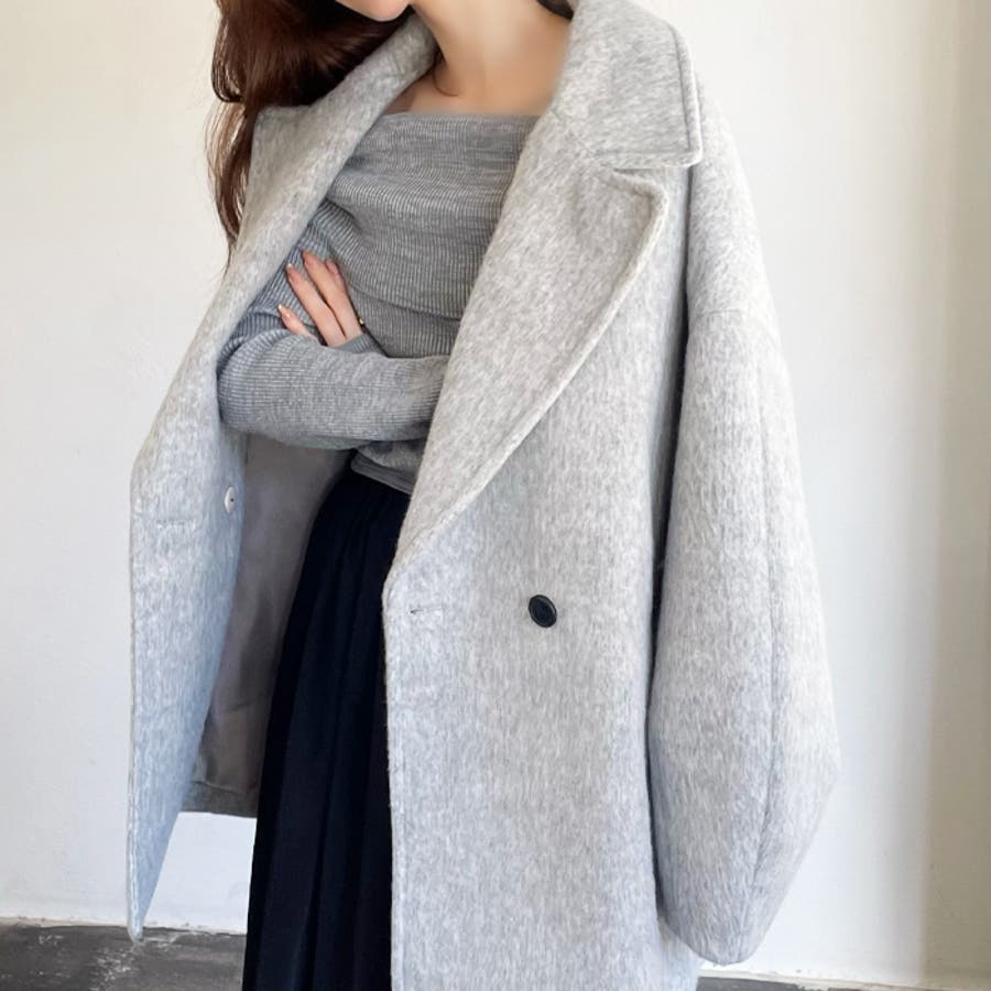 YOUING.】ミドル丈シャギーコート [品番：GERW0010874]｜GeeRA（ジーラ）のレディースファッション通販｜SHOPLIST（ショップリスト）