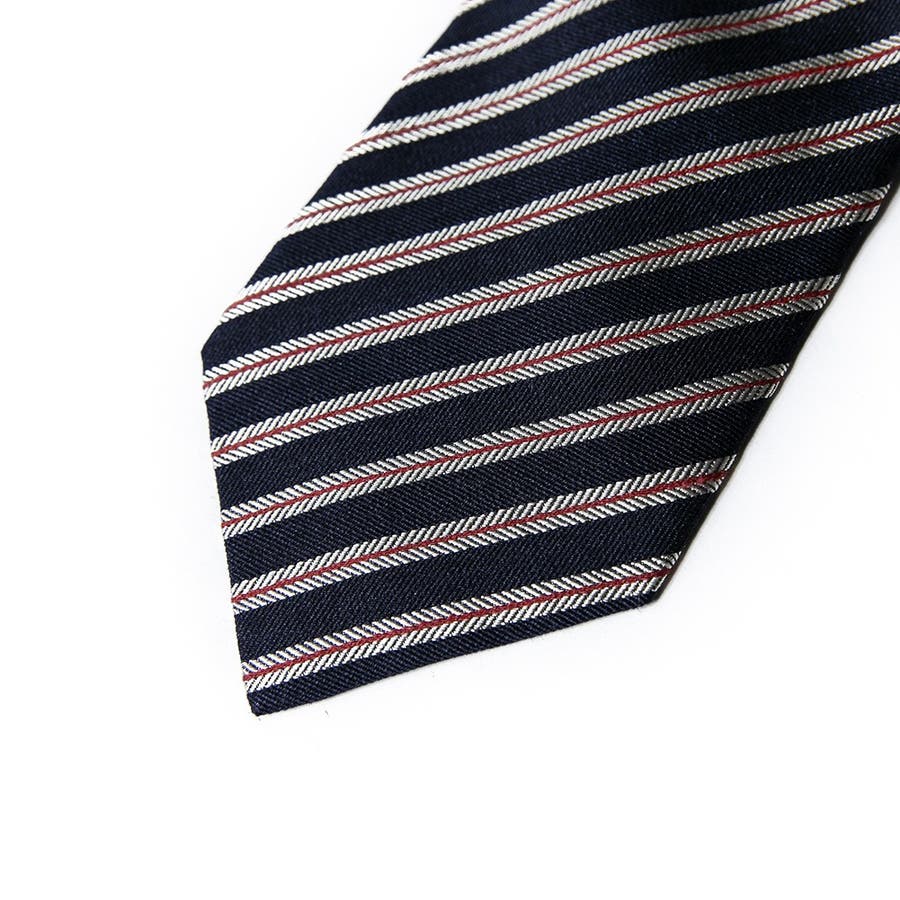 Brioni ブリオーニ ネクタイ シルク89％ リネン11％ P8414[品番