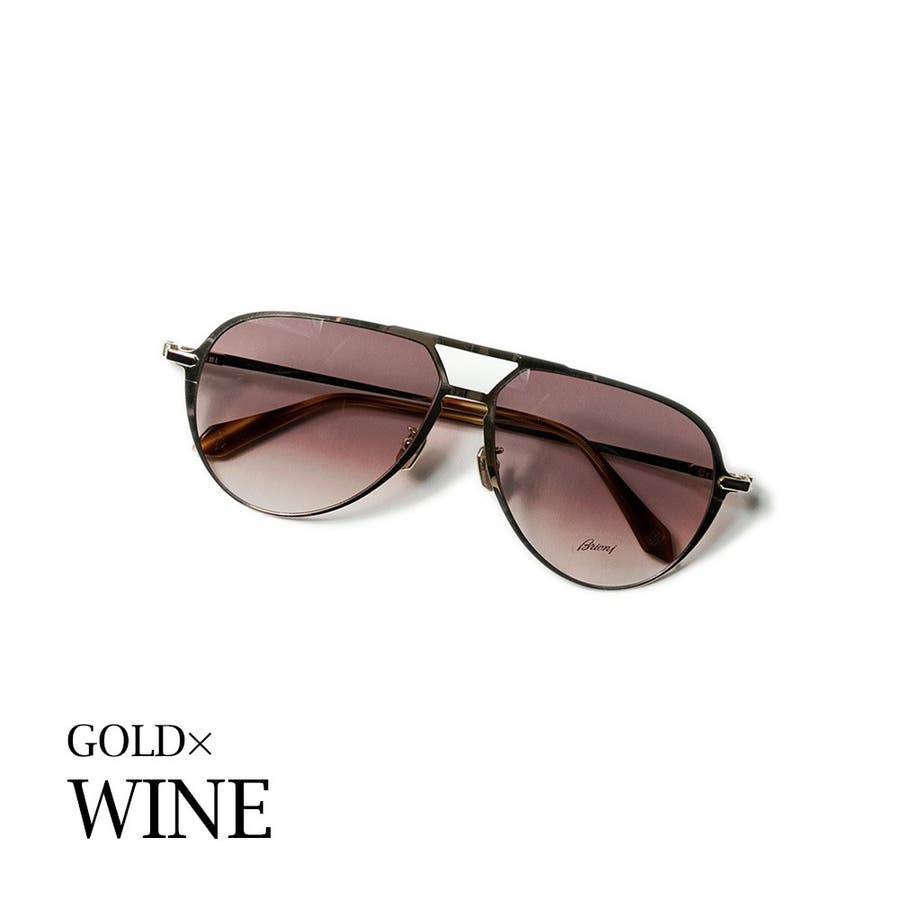 Brioni ブリオーニ サングラス 眼鏡 ODIU00P3ZBL[品番：HMLM0000337