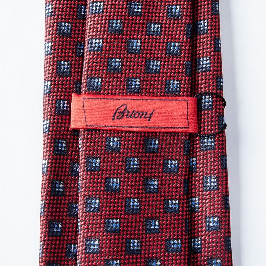 Brioni ブリオーニ ネクタイ シルク100％ P8472[品番：HMLM0000506