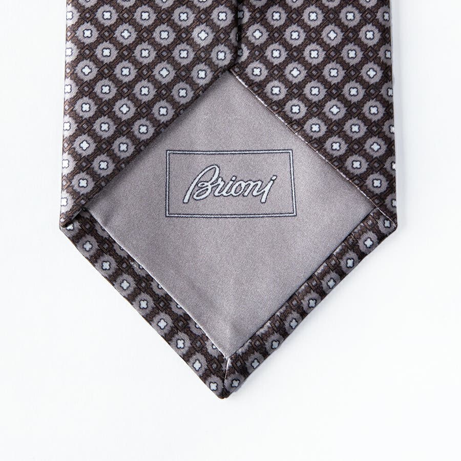 Brioni ブリオーニ ネクタイ シルク100％ P8471[品番：HMLM0000507