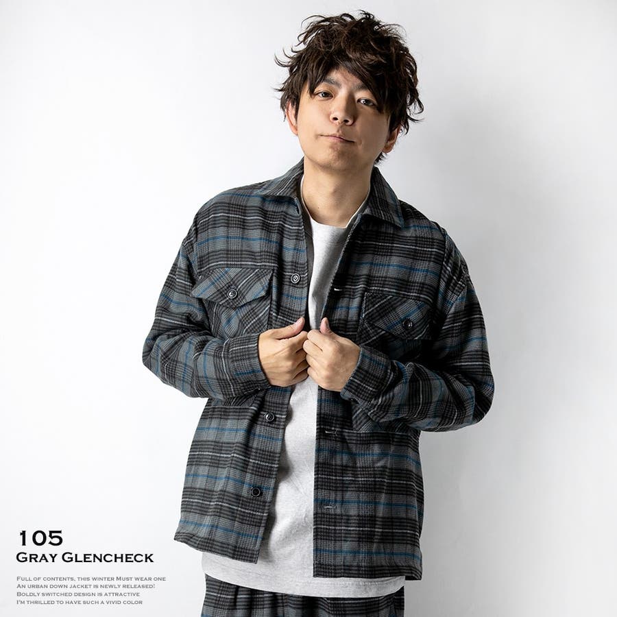 カバーオール メンズ ビエラチェック[品番：HMLM0000187]｜GENELESS