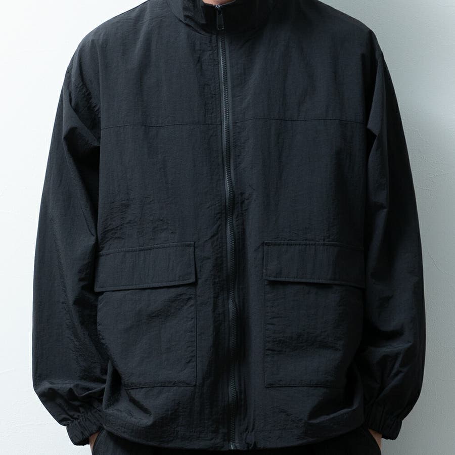SITRY ナイロンジャケット over size classic color nylon